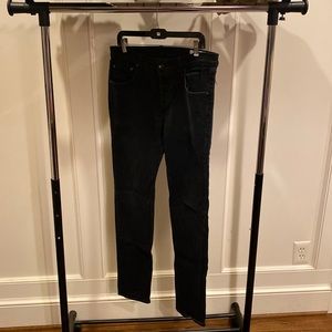 WORN RAG AND BONE JEANS IN BLACK